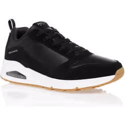 SKECHERS Baskets Uno Stacre - Noir et blanc - Homme