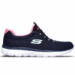 Chaussure de Fitness pour Femme Skechers Summits 12980-NVHP - Bleu - Running sur Route
