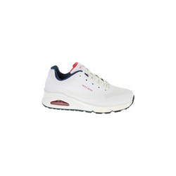 Baskets SKECHERS 73690 - Blanc - Femme - Talon Plat - Lacets