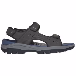 Sandales pour Homme - SKECHERS Tresmen Garo - Gris - Dessus Synthétique - Scratch