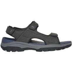 Sandales pour Homme - SKECHERS Tresmen Garo - Gris - Dessus Synthétique - Scratch