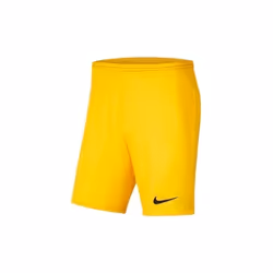 Short de Football - Nike - Dry Park III - Jaune - Homme - Respirant