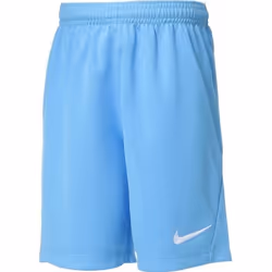 Short de football enfant NIKE Dri-FIT bleu et blanc