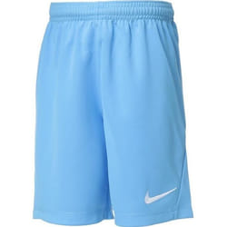 Short de football enfant NIKE Dri-FIT bleu et blanc