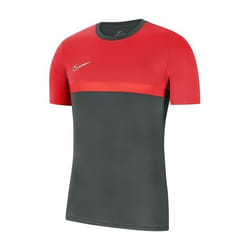 T-shirt de football enfant NIKE Academy Pro Rouge-Manches courtes