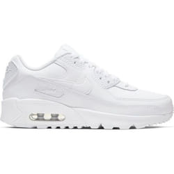 Baskets Nike Air Max 90 Ltr (Gs) - NIKE - Garçon - Blanc - Enfant - Plat - Lacets - Synthétique