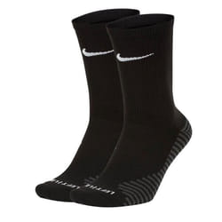 Chaussettes de football - NIKE - SQUAD CREW - DRI-FIT - Respirant - Noir