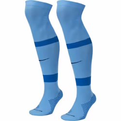Chaussettes de Football - Nike - Matchfit - Bleu Ciel - Taille 34-38 - Enfant Mixte