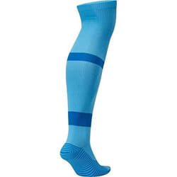 Chaussettes de Football - NIKE - MATCHFIT SOCKS - Couleur Université Bleue - Respirantes - Mixte