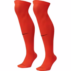 Nike Matchfit Chaussettes De Football - Bright Crimson Taille: 34-38