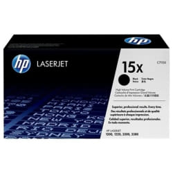 HP 15X toner LaserJet noir grande capacité authentique