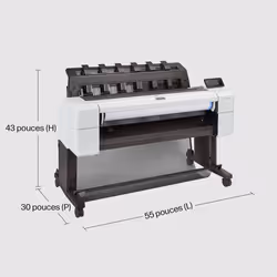HP Designjet Imprimante T1600 de 36 pouces - Vue supplémentaire 7