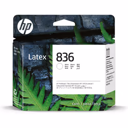 HP 836, HP Latex 700 W, 800 W Printers, A jet d'encre thermique, Blanc, 4UU93A, 146,8 mm, 131,4 mm