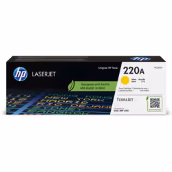 HP Toner LaserJet jaune authentique 220A, 1800 pages, Jaune, 1 pièce(s)