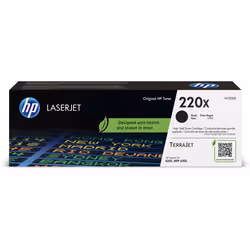 HP Toner LaserJet noir authentique 220X, 7500 pages, Noir, 1 pièce(s)
