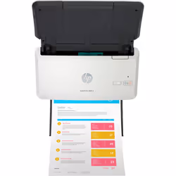 HP Scanjet Pro 2000 s2 Sheet-feed Scanner Alimentation papier de scanner 600 x 600 DPI A4 Noir, Blanc - Vue supplémentaire 6