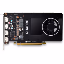 HP 6YT67AA, Quadro P2200, 5 Go, GDDR5X, 160 bit, 5120 x 2880 pixels, PCI Express x16 3.0
