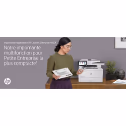 HP LaserJet Enterprise Imprimante multifonction M430f, Noir et blanc, Imprimante pour Entreprises, Impression, copie, scan, fax, Chargeur automatique de documents de 50 feuilles; Impression recto-verso; Numérisation recto-verso; Impression USB en façade; Taille compacte; Éco-énergétique; Sécurité renforcée - Vue supplémentaire 18