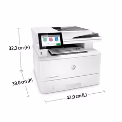 HP LaserJet Enterprise Imprimante multifonction M430f, Noir et blanc, Imprimante pour Entreprises, Impression, copie, scan, fax, Chargeur automatique de documents de 50 feuilles; Impression recto-verso; Numérisation recto-verso; Impression USB en façade; Taille compacte; Éco-énergétique; Sécurité renforcée - Vue supplémentaire 19