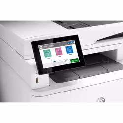 HP LaserJet Enterprise Imprimante multifonction M430f, Noir et blanc, Imprimante pour Entreprises, Impression, copie, scan, fax, Chargeur automatique de documents de 50 feuilles; Impression recto-verso; Numérisation recto-verso; Impression USB en façade; Taille compacte; Éco-énergétique; Sécurité renforcée - Vue supplémentaire 6