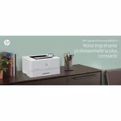 HP LaserJet Enterprise M406dn, Noir et blanc, Imprimante pour Entreprises, Imprimer, Taille compacte; Sécurité renforcée; Impression recto-verso; Éco-énergétique; Impression USB en façade - Vue supplémentaire 11