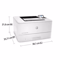 HP LaserJet Enterprise M406dn, Noir et blanc, Imprimante pour Entreprises, Imprimer, Taille compacte; Sécurité renforcée; Impression recto-verso; Éco-énergétique; Impression USB en façade - Vue supplémentaire 19