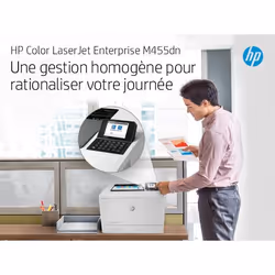 HP Color LaserJet Enterprise M455dn, Couleur, Imprimante pour Entreprises, Imprimer, Taille compacte; Sécurité renforcée; Eco-énergétique; Impression recto-verso - Vue supplémentaire 12