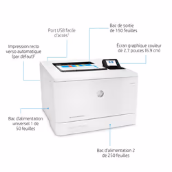HP Color LaserJet Enterprise M455dn, Couleur, Imprimante pour Entreprises, Imprimer, Taille compacte; Sécurité renforcée; Eco-énergétique; Impression recto-verso - Vue supplémentaire 20