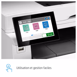 HP Color LaserJet Enterprise Imprimante multifonction couleur LaserJet Enterprise M480f, Couleur, Imprimante pour Entreprises, Impression, copie, scan, fax, Taille compacte; Sécurité renforcée; Impression recto-verso; Chargeur automatique de documents de 50 feuilles; Éco-énergétique - Vue supplémentaire 12
