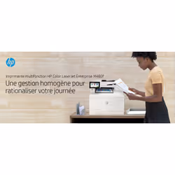 HP Color LaserJet Enterprise Imprimante multifonction couleur LaserJet Enterprise M480f, Couleur, Imprimante pour Entreprises, Impression, copie, scan, fax, Taille compacte; Sécurité renforcée; Impression recto-verso; Chargeur automatique de documents de 50 feuilles; Éco-énergétique - Vue supplémentaire 23