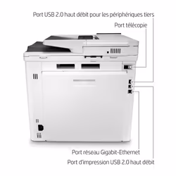 HP Color LaserJet Enterprise Imprimante multifonction couleur LaserJet Enterprise M480f, Couleur, Imprimante pour Entreprises, Impression, copie, scan, fax, Taille compacte; Sécurité renforcée; Impression recto-verso; Chargeur automatique de documents de 50 feuilles; Éco-énergétique - Vue supplémentaire 24