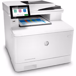 HP Color LaserJet Enterprise Imprimante multifonction couleur LaserJet Enterprise M480f, Couleur, Imprimante pour Entreprises, Impression, copie, scan, fax, Taille compacte; Sécurité renforcée; Impression recto-verso; Chargeur automatique de documents de 50 feuilles; Éco-énergétique