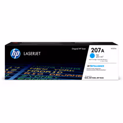 HP Toner cyan LaserJet 207A authentique, 1250 pages, Cyan, 1 pièce(s)