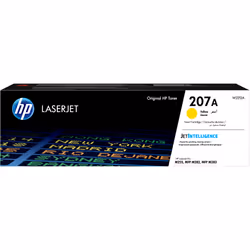 HP Toner jaune LaserJet 207A authentique, 1250 pages, Jaune, 1 pièce(s)