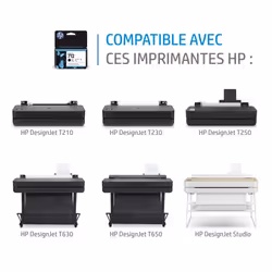 HP Pack de 3 cartouches d'encre DesignJet 712, cyan, 29 ml - Vue supplémentaire 4