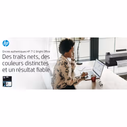 HP Pack de 3 cartouches d'encre DesignJet 712, jaune, 29 ml - Vue supplémentaire 4