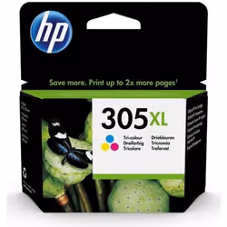 HP Cartouche d’encre trois couleurs 305XL grande capacité authentique