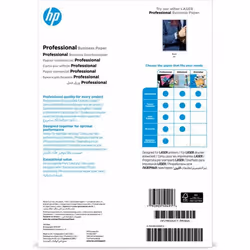 HP Papier Professional Business, brillant, 200 g/m2, A4 (210 x 297 mm), 150 feuilles, Impression laser, A4 (210x297 mm), Glos ...