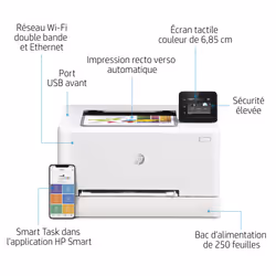 HP Color LaserJet Pro M255dw, Couleur, Imprimante pour Imprimer, Impression recto-verso; Eco-énergétique; Sécurité renforcée; Wi-Fi double bande - Vue supplémentaire 25