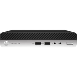 HP ProDesk 400 G5 Mini PC i5-9500T 16Go 512Go SSD Win10 Pro Noir, Argent