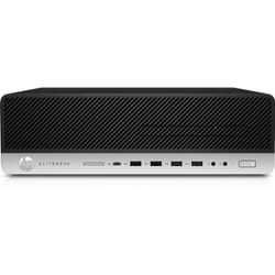 HP EliteDesk 800 G5 9500 8Go 256Go SSD Win10 Pro SFF PC Noir, Argent