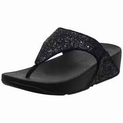 Tongs compensées femme FitFlop Lulu Glitter PU