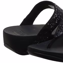 Tongs compensées femme FitFlop Lulu Glitter PU