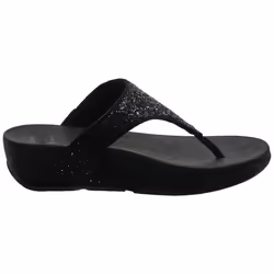Tongs compensées femme FitFlop Lulu Glitter PU