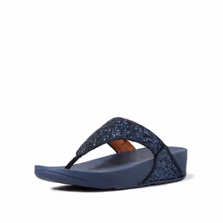 Tongs compensées femme FitFlop Lulu Glitter PU