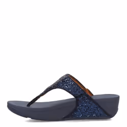 Tongs compensées femme FitFlop Lulu Glitter PU