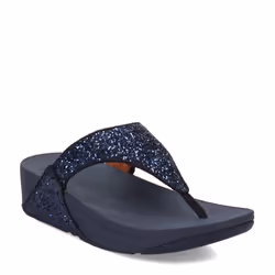 Tongs compensées femme FitFlop Lulu Glitter PU