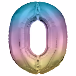 Amscan 9909708, Ballon-jouet, Feuille, Numéro, 66 cm, 5 pièce(s)