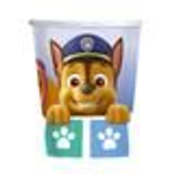 8 gobelets en papier Pat Patrouille 250 ml