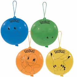 Lot de 4 Ballons Pokémon sous Licence Officielle pour fête danniversaire denfant 406 cm 9917129 Multicolore